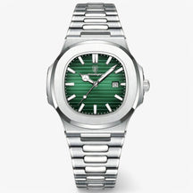 watches : Elegant Horloge - Blauw in Groen van Pantino