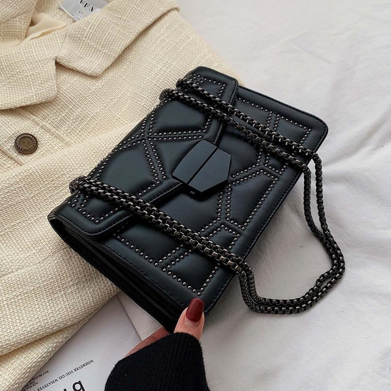bags : Crossbody Tas Dames - Medium 24cm Imitatieleer Compact - Kunstleer in Default Title van Pantino