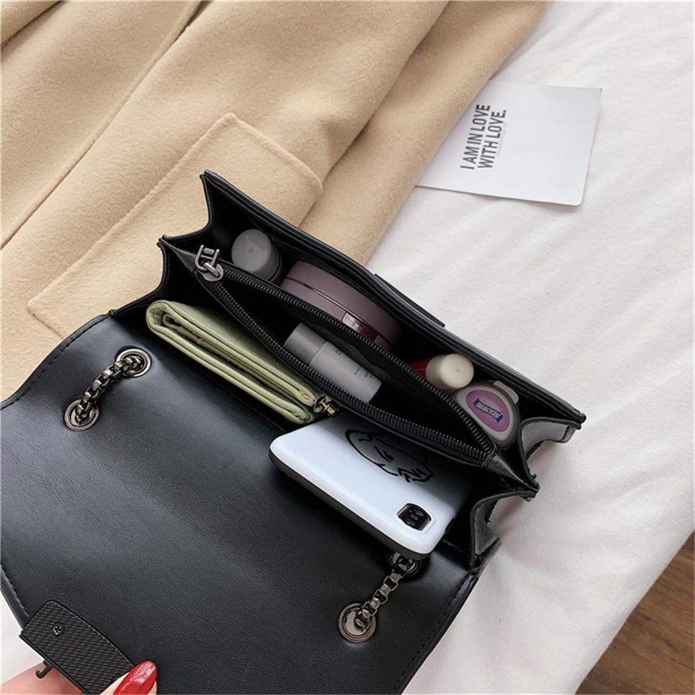 bags : Crossbody Tas Dames - Medium 24cm Imitatieleer Compact - Kunstleer in van Pantino