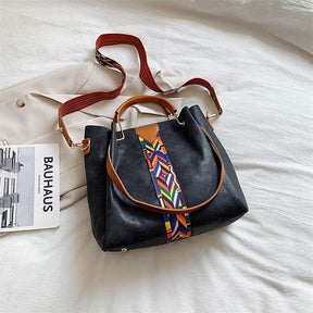 bags : Luxe Draagtas Kunstleer - Bruin in van Pantino