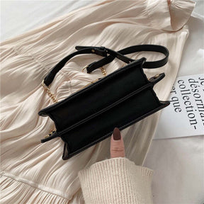 bags : Crossbody Tas Dames Zwart - Compact 21cm Imitatieleer - Kunstleer in van Pantino