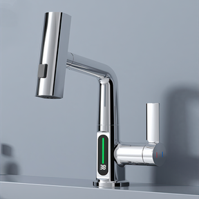 home & garden : Slimme Kraan met Digitaal Display - Temperatuur Watermeting - RVS in van Pantino