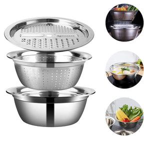 home & garden : Master Chop - 3-in-1 Roestvrijstalen Snijlade in van Pantino