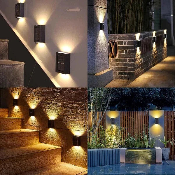 outdoor equipment : GlowGlim - Moderne & Elegante Tuinwandlamp - 1 + 1 in van Pantino