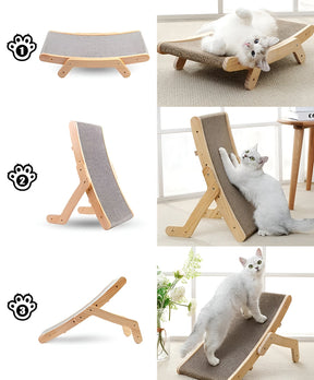 pets : Houten Kattenkrabplank - Multifunctionele Verwijderbare Design - Hout in van Pantino