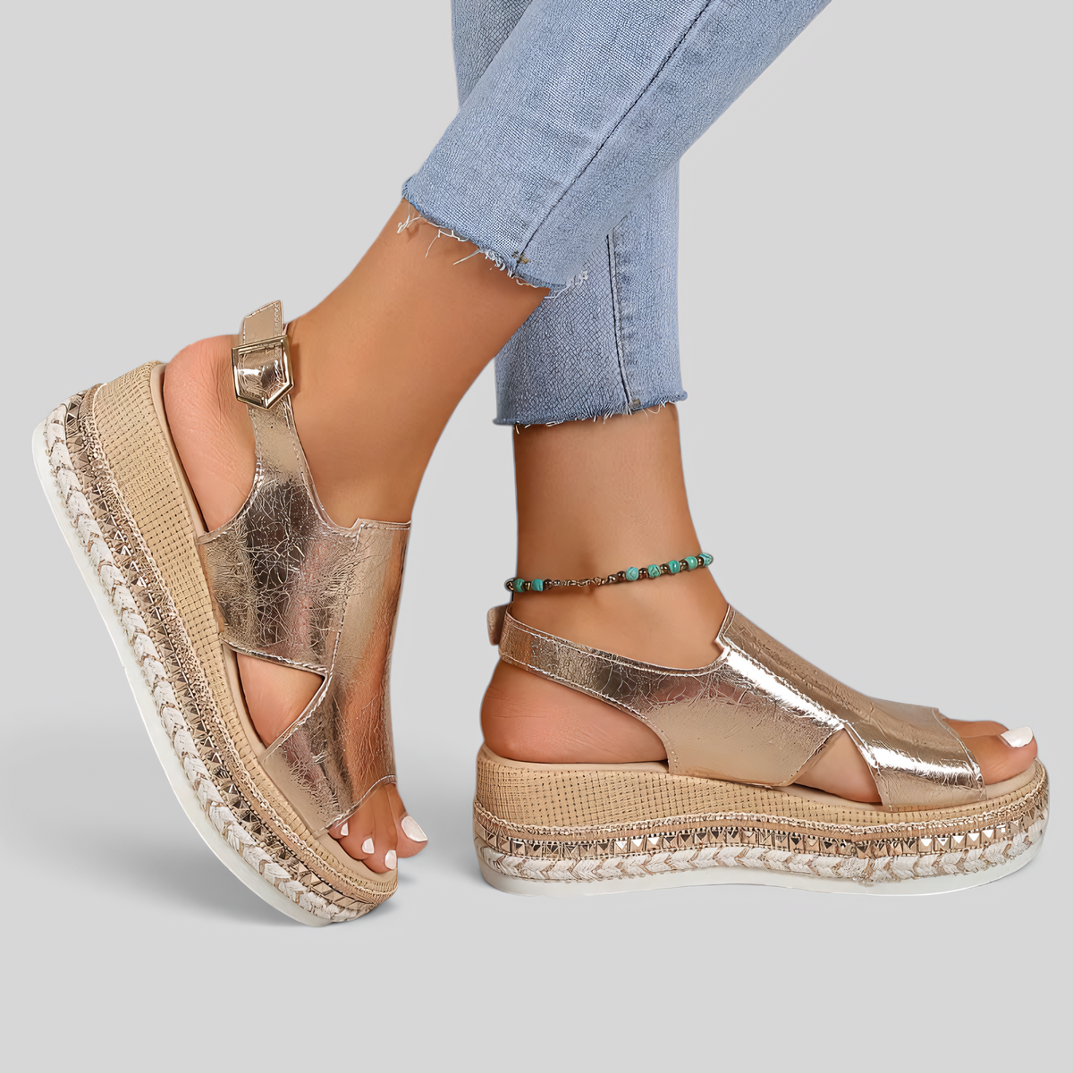 Sandals : Orthopedische Sandalen Dames Comfort met Voetboogondersteuning voor Werk en Vrije Tijd in van Pantinoshop
