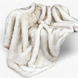 Couverture en polaire - Blanc - Accessoire de décoration