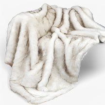 home & garden : Fleece Dekentje - Wit - Woonaccessoire in Wit van Pantino