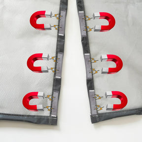home & garden : Magnetische Hordeur Zwart 120x210cm - Vliegengordijn voor Deur, Insectenwering in van Pantino