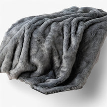 home & garden : Fleece Dekentje - Wit - Woonaccessoire in Grijs van Pantino