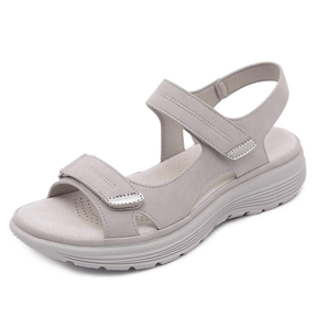 Sandals : Sandalen Grijs - Comfortabele Orthopeedische in Grijs van Pantino