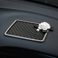 Alfombrilla antideslizante para coche blanca cristal - mantiene el teléfono estable - PVC