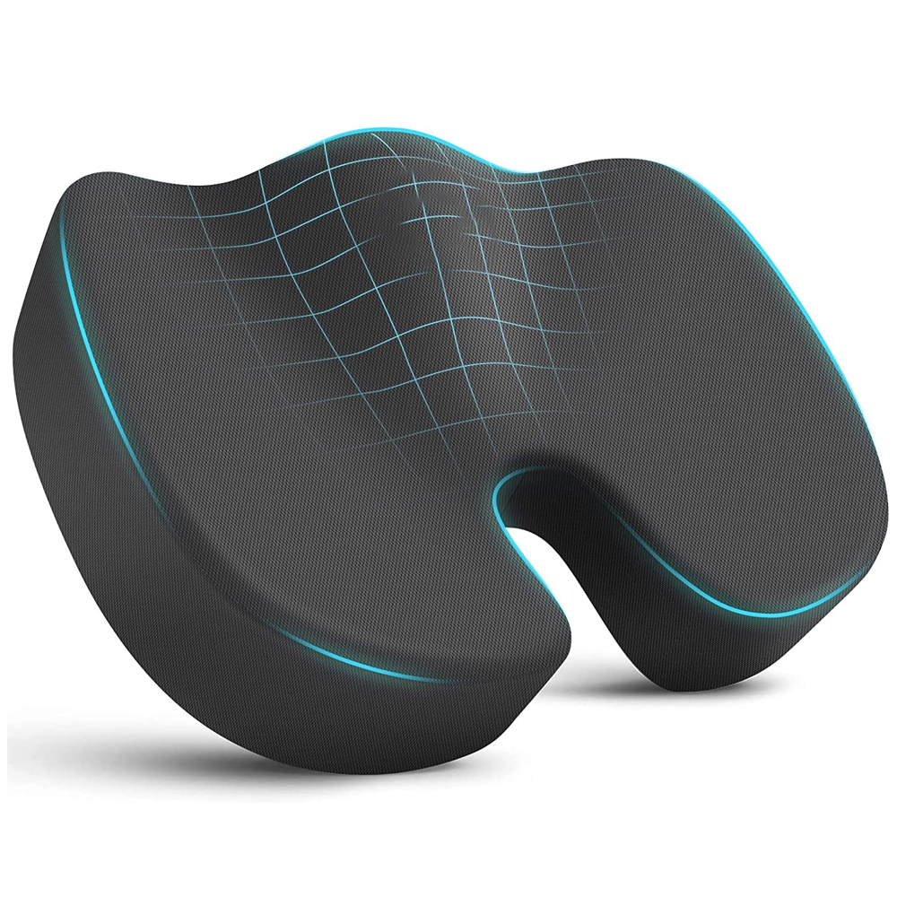 Ortho Comfort Seat | Riduce i dolori alle anche e alla schiena - € : Orthopedisch Ergonomisch Kussen van Traagschuim voor Bureaustoel en Auto - Verlichting Rug-/Heuppijn in van Pantinoshop