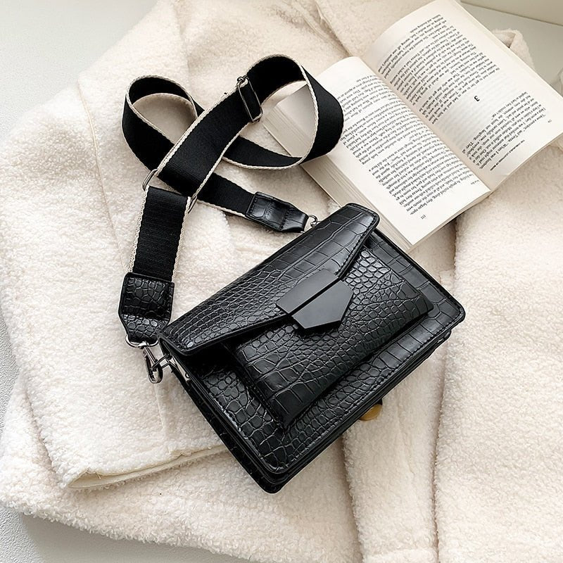 bags : Crossbody Tas Dames - Mini 5cm Sleutelhanger Imitatieleer - Kunstleer in Default Title van Pantino