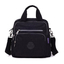 bags : Crossbody Tas Dames Zwart - 3-in-1 Waterdicht Multifunctioneel - Nylon in Zwart van Pantino