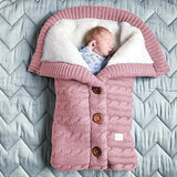 Baby Sleeping Bag Pink - Comfortable Warm Safe Sleep - Cotton