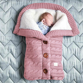 other : Baby Slaapzak Roze - Comfortabel Warm Veilig Slapen - Katoen in Roze van Pantino