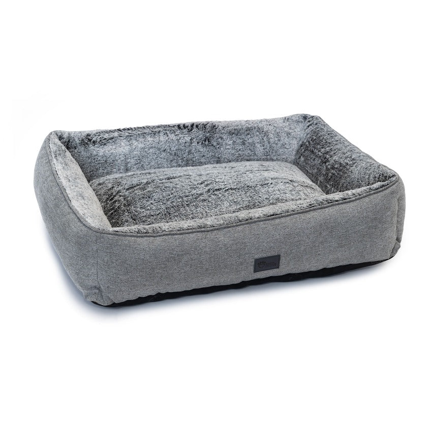 pets : Orthopedisch Comfort Hondenbed in Grafietgrijs in S van Pantino