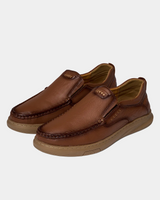 Gestikte herenmocassins