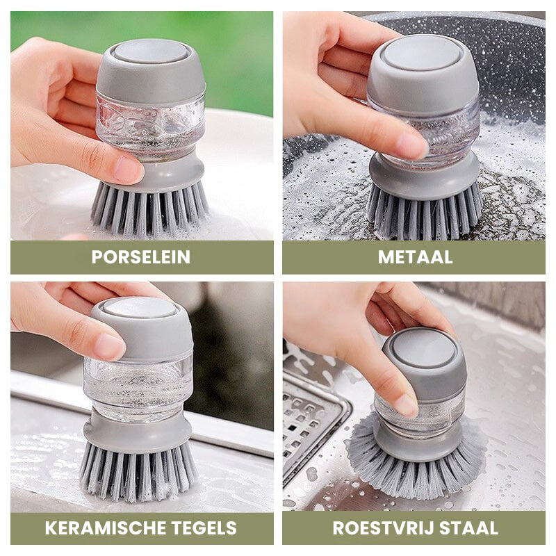 home & garden : Multifunctionele Schoonmaakborstel - Keuken Bad Badkamer - Nylon in van Pantino