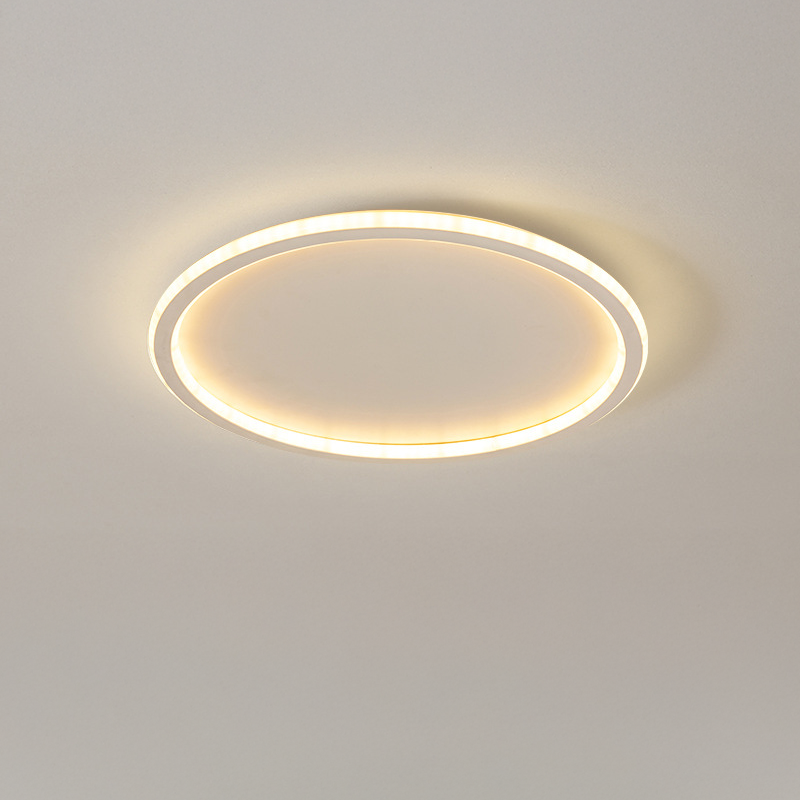 Plafondlamp, Rond Scandinavisch LED, Dimbaar, Aluminium