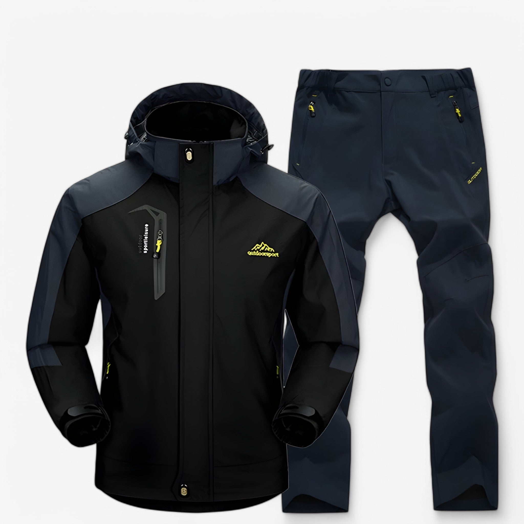 Men's Top Clothes : Waterdichte wandelset met jas en broek Heren in van Pantinoshop