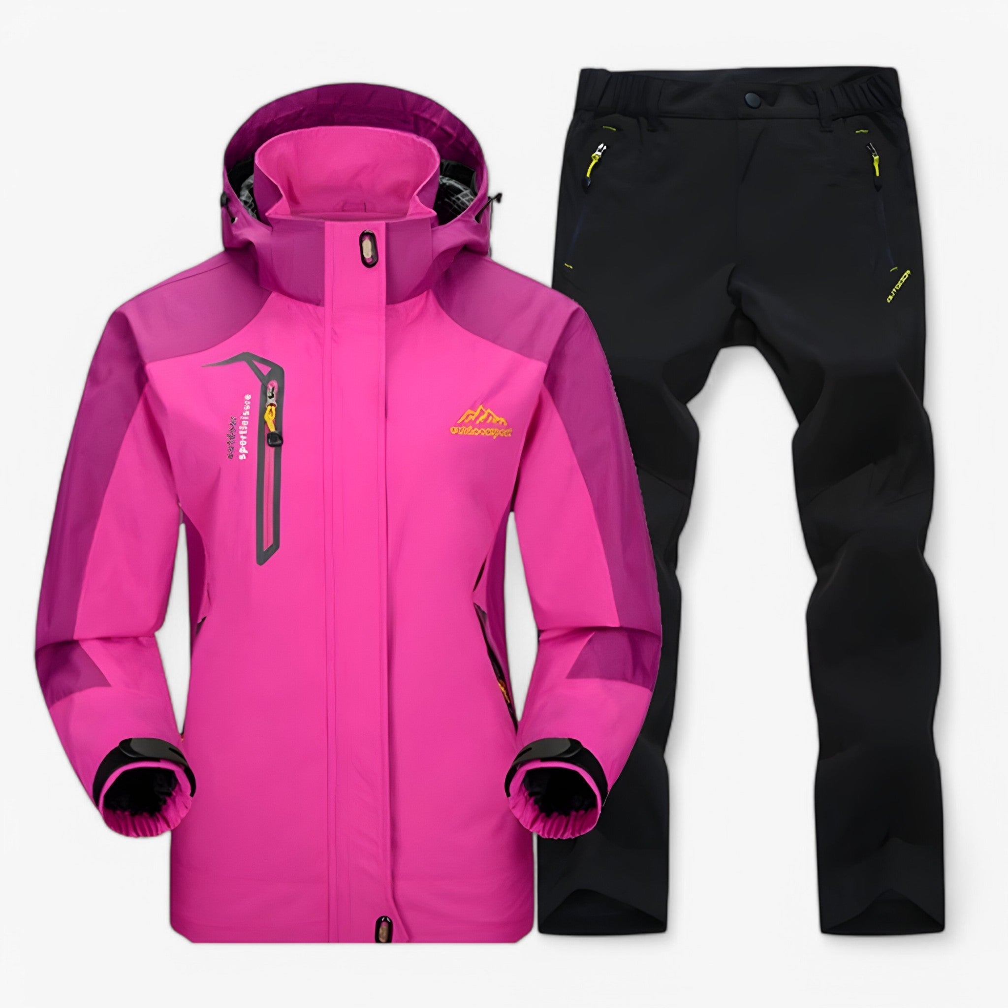 Men's Top Clothes : Waterdichte wandelset met jas en broek Heren in van Pantinoshop