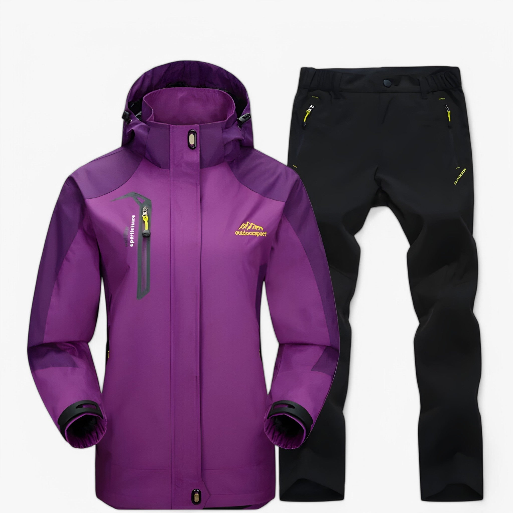Men's Top Clothes : Waterdichte wandelset met jas en broek Heren in van Pantinoshop