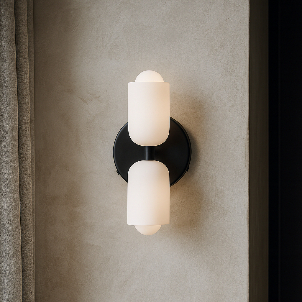 Scandinavische Minimalistische Op-Neer Wandlamp - Diffuse Gloed