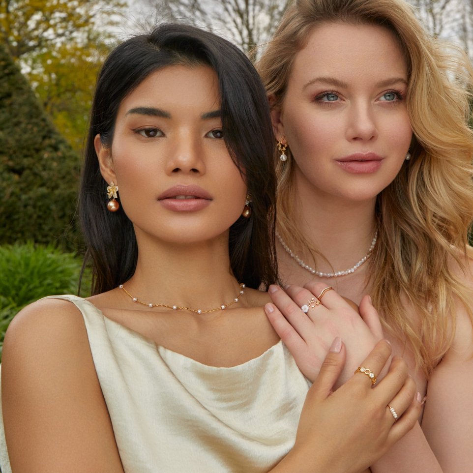 Necklace : Nursena Eternity 37cm in van Pantino