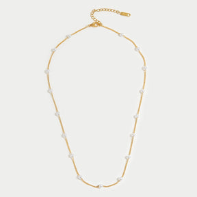 Necklace : Nursena Eternity 37cm in van Pantino