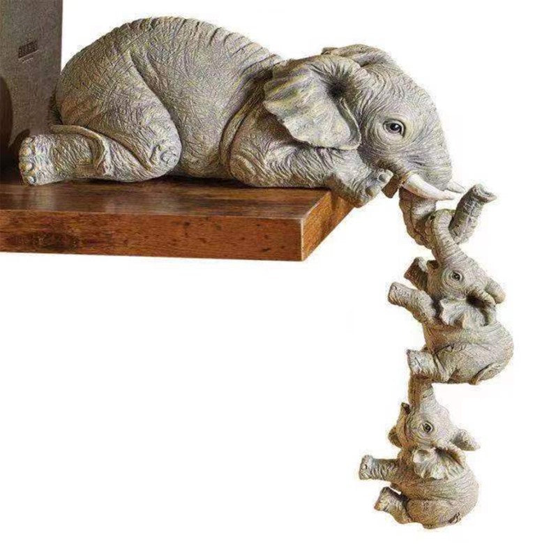 home & garden : Olifanten Decoratie - Eyecatcher Woonkamer Accent - Keramiek in van Pantino