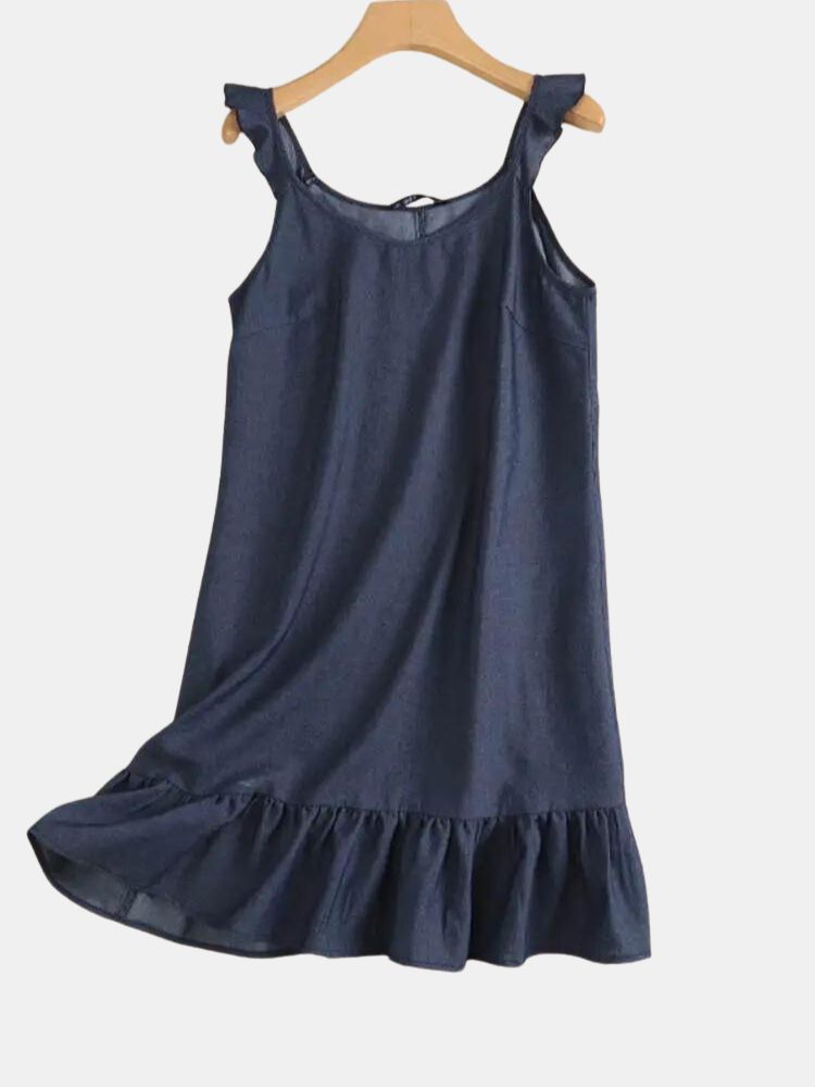 Dress : Jurk Zwart - Summerjurk in van Pantino
