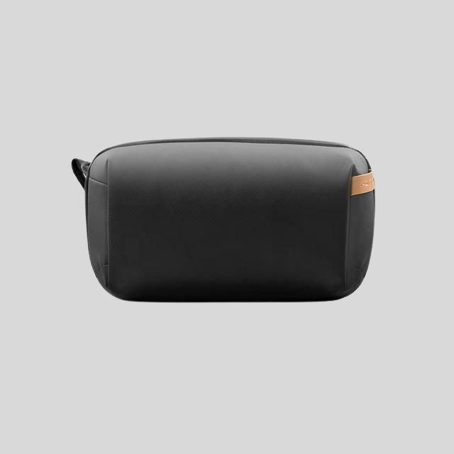 bags : Tech Pouch Organizer Tas in Waterdicht Materiaal - Tech Pouch Grijs in Tech Pouch Zwar van Pantino
