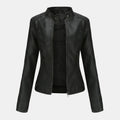 Chaqueta negra - Audace - Esencial de cuero vegano