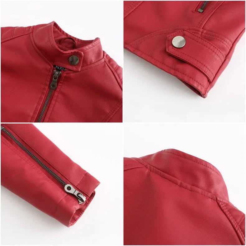 Jacket : Jack Zwart - Audace - Essentieel Vegan Leren in van Pantino