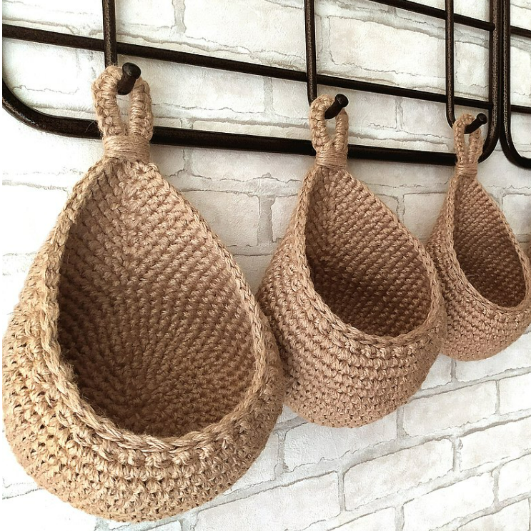 home & garden : Hangende Wand Groente - En Fruitmanden in van Pantino