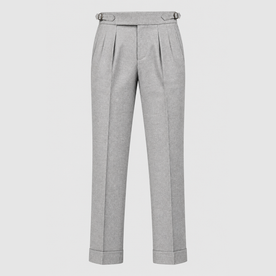 Pants : Zakelijke Stijl Zwart in Donkergrijs van Pantinoshop