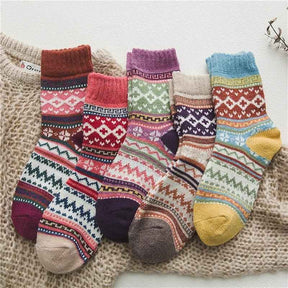 Socks : Chaussettes D'hiver | Chaleur Ultime, Confort et Durabilité Coton in Halden (5 paires) van Pantino