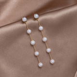 Ohrringe Rosa - Pearl Drop 5cm  