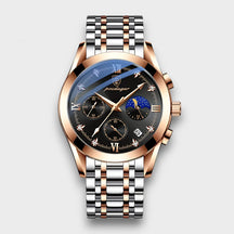 watches : Horloge Heren Bruin / Goud - PerdanaSwiss - Kwartshorloge voor in Zilver brons van Pantino