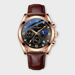 watches : Horloge Heren Bruin / Goud - PerdanaSwiss - Kwartshorloge voor in Bruin Goud van Pantino
