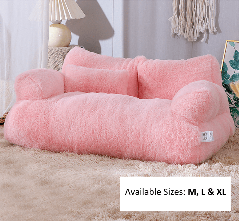pets : Kalmerende Huisdier Bankhoes Lichtgrijs - Rustgevend Sofa Comfort - Microvezel in van Pantino
