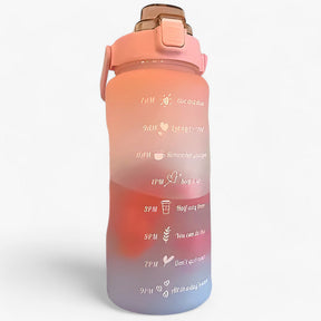 other : HydroMax - Grote Waterfles - Grote Capaciteit voor Hydratatie de Hele Dag door in 2L Roze Blauw van Pantino