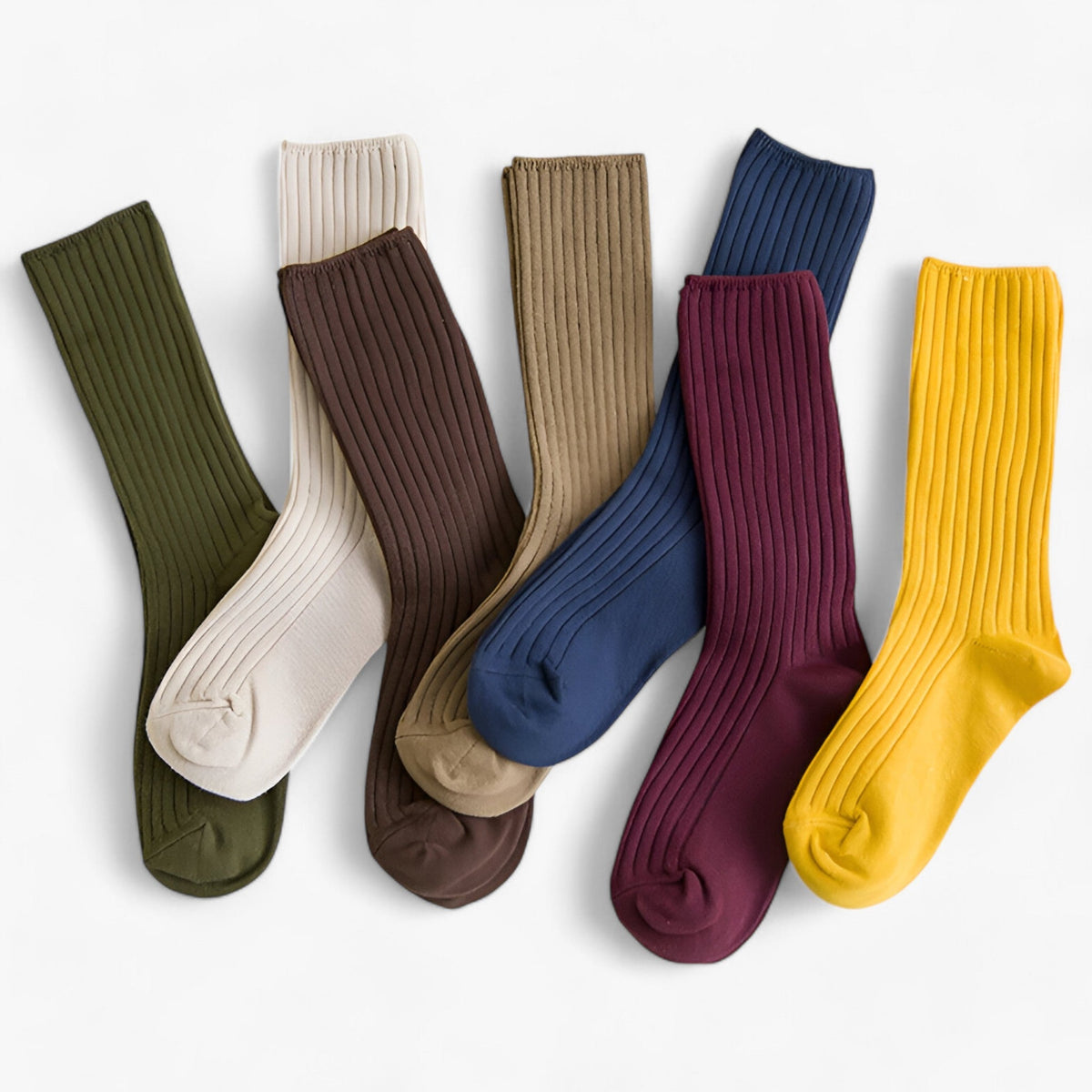 Socks : Sokken Blauw - Zachte, Ademende Katoen - Comfortabel en Luchtig (1 Paar + 1 Paar Gratis) in van Pantino