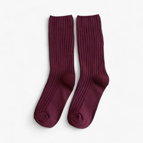 Socks : Sokken Blauw - Zachte, Ademende Katoen - Comfortabel en Luchtig (1 Paar + 1 Paar Gratis) in Violet 36-43 van Pantino