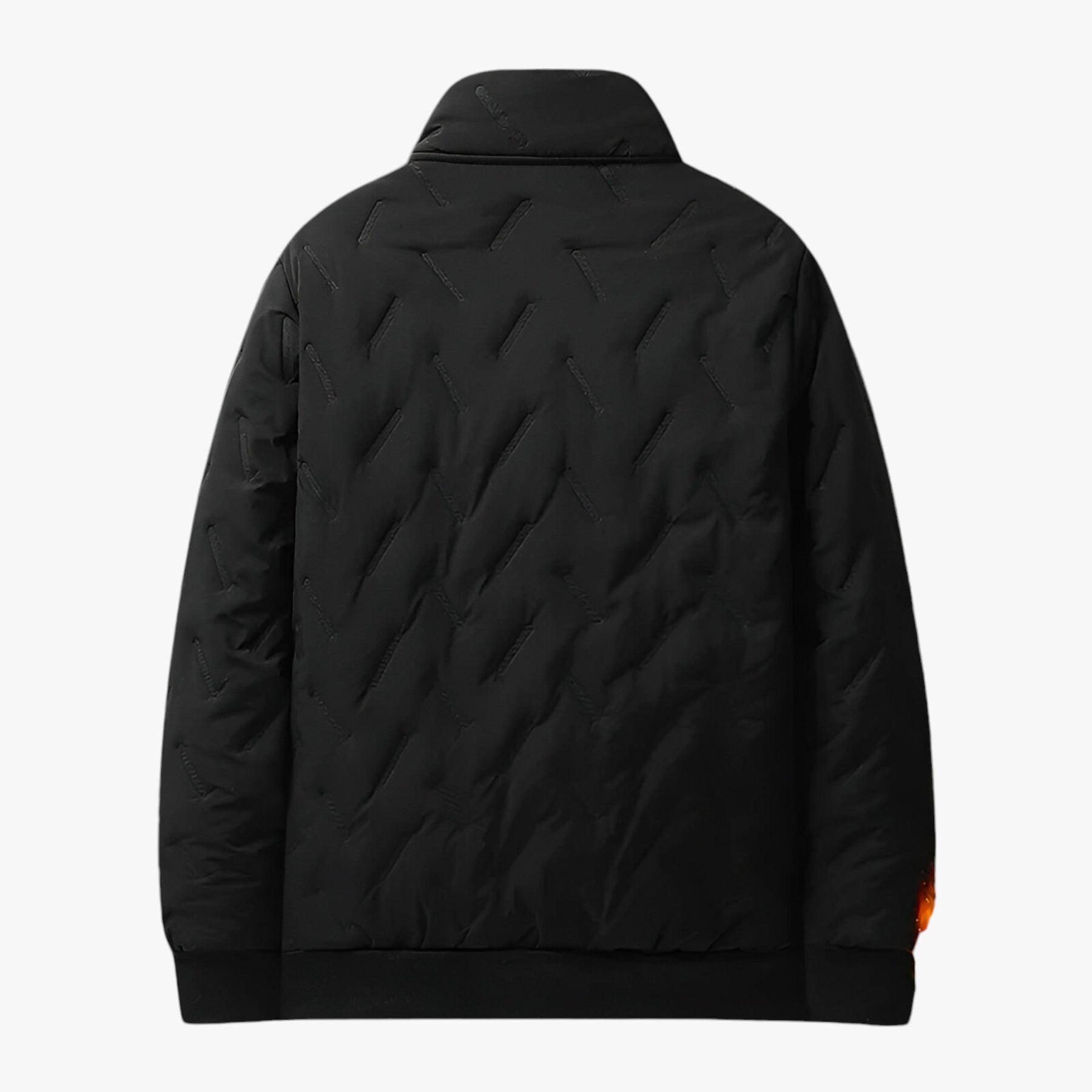 Men's Parka : Parka van Lamswol Heren - Ultieme Warmte en Waterdichte Bescherming Zwart in van Pantino