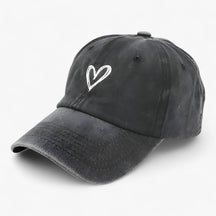 Baseball Cap : Verstelbare Baseballpet - Retro Charme & Zonnebescherming - Zwart in Zwart van Pantino
