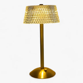 Table Lamp : Kristallen Tafellamp - USB Oplaadbare LED - Oogbeschermingslicht voor Slaapkamer, Kantoor en Bruiloft in van Pantino