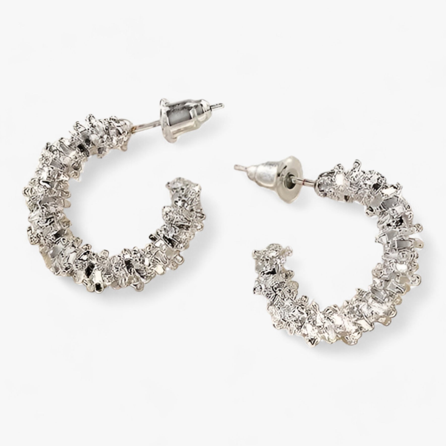 Earrings : Oorbellen Dames - Gedraaide Golf - Vintage Luxe in van Pantino